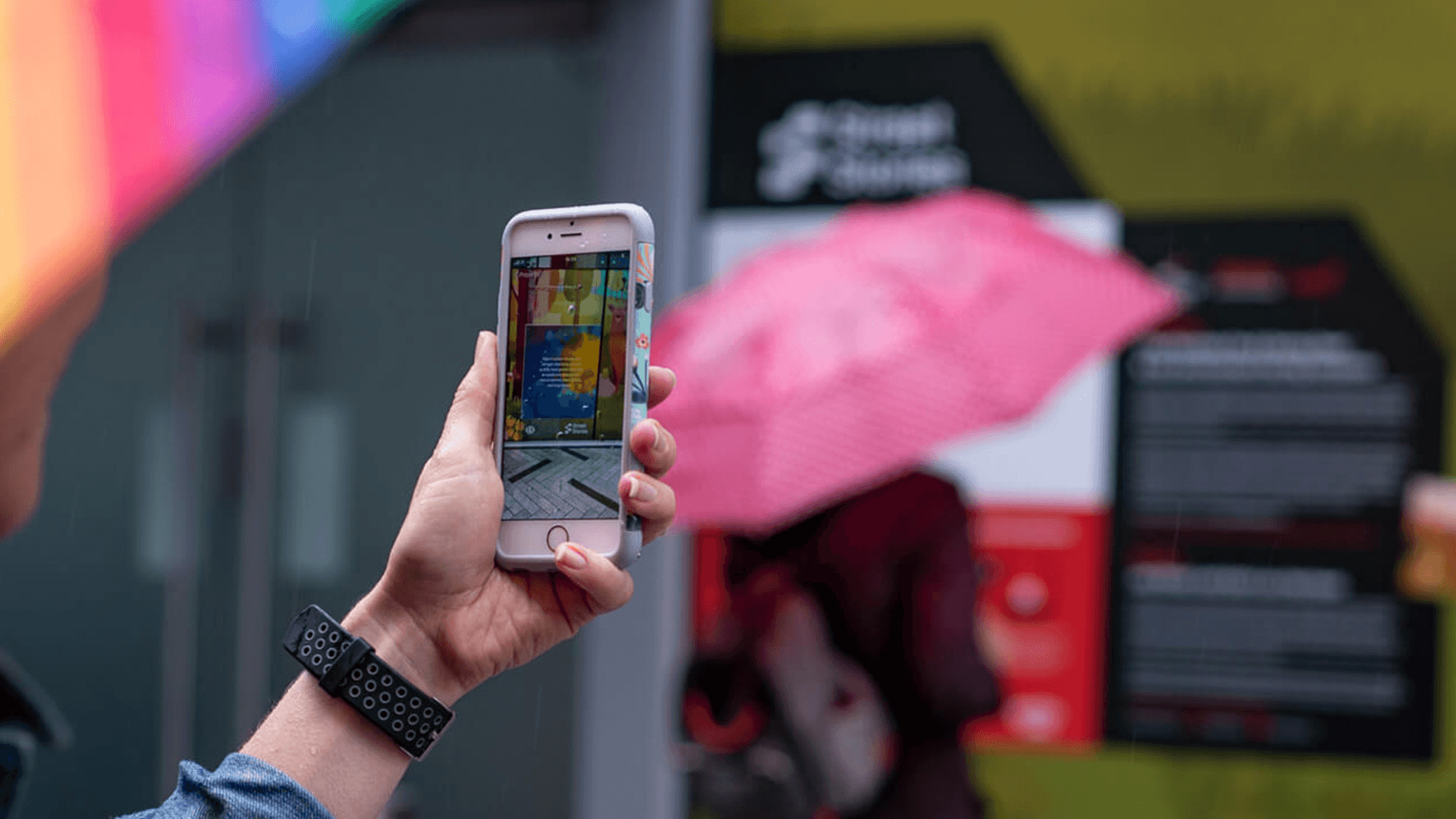 Graff.io / Street Stories AR App outcome