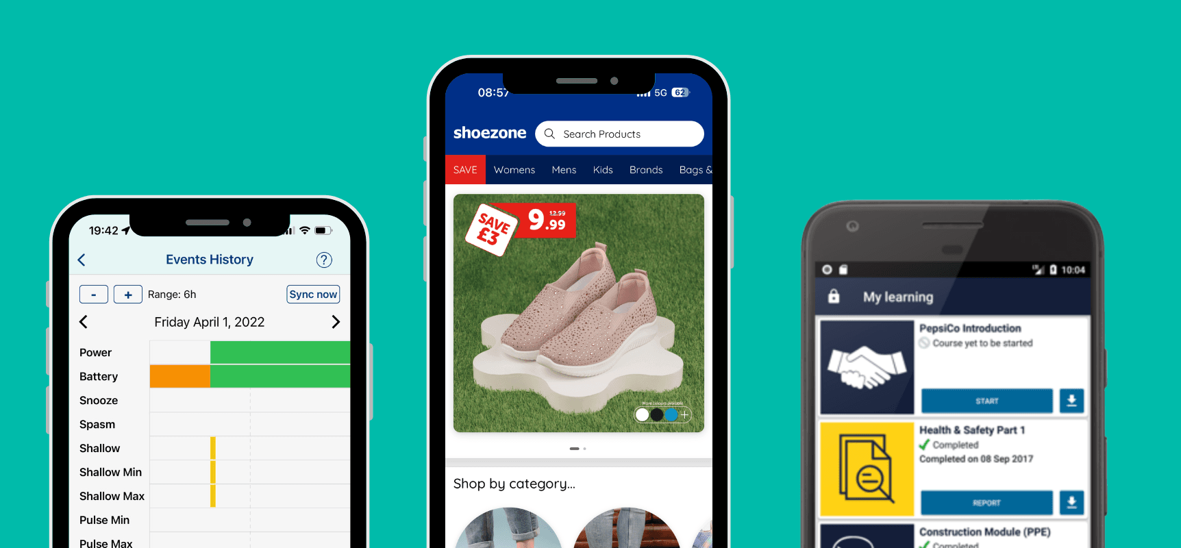 Mobile app development showcase