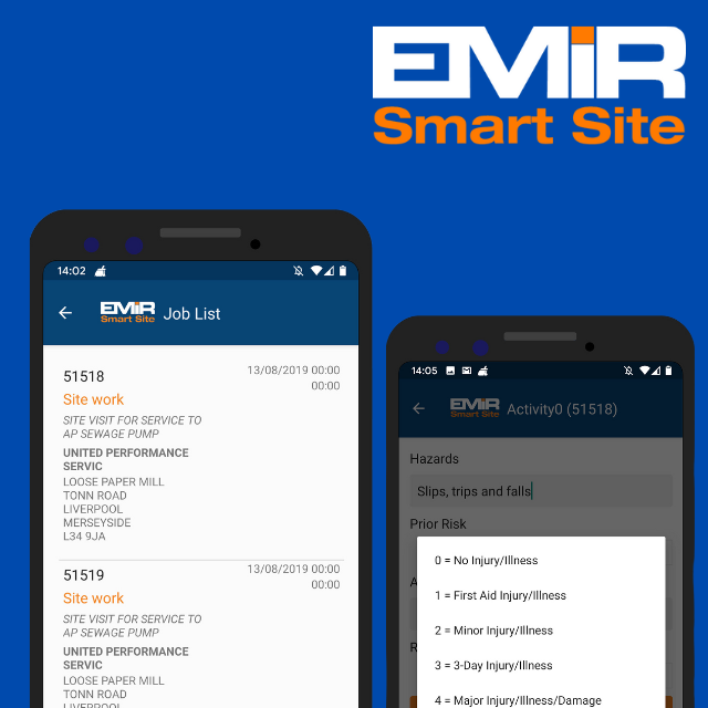 EMiR Smart Site Mobile App